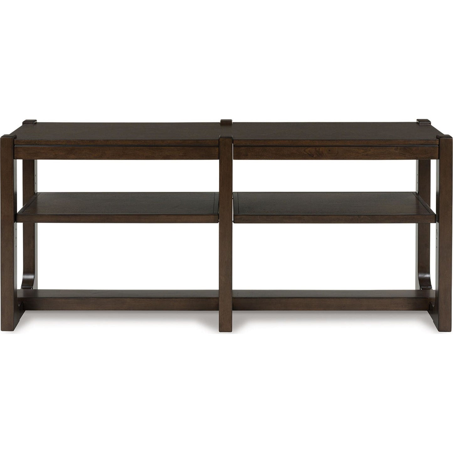 Table basse Breckington - Marron foncé