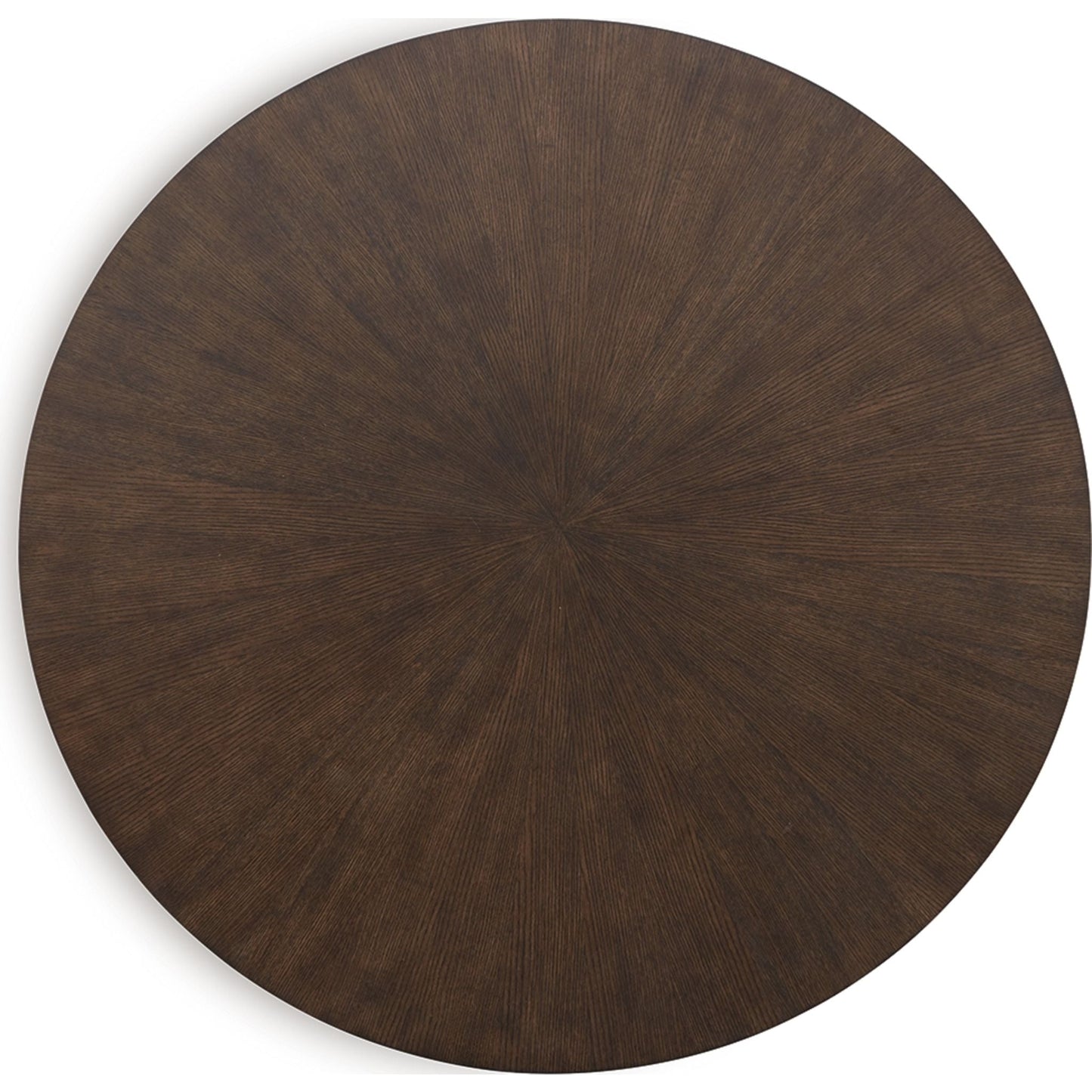 Table basse Brazburn - Finition marron foncé/doré