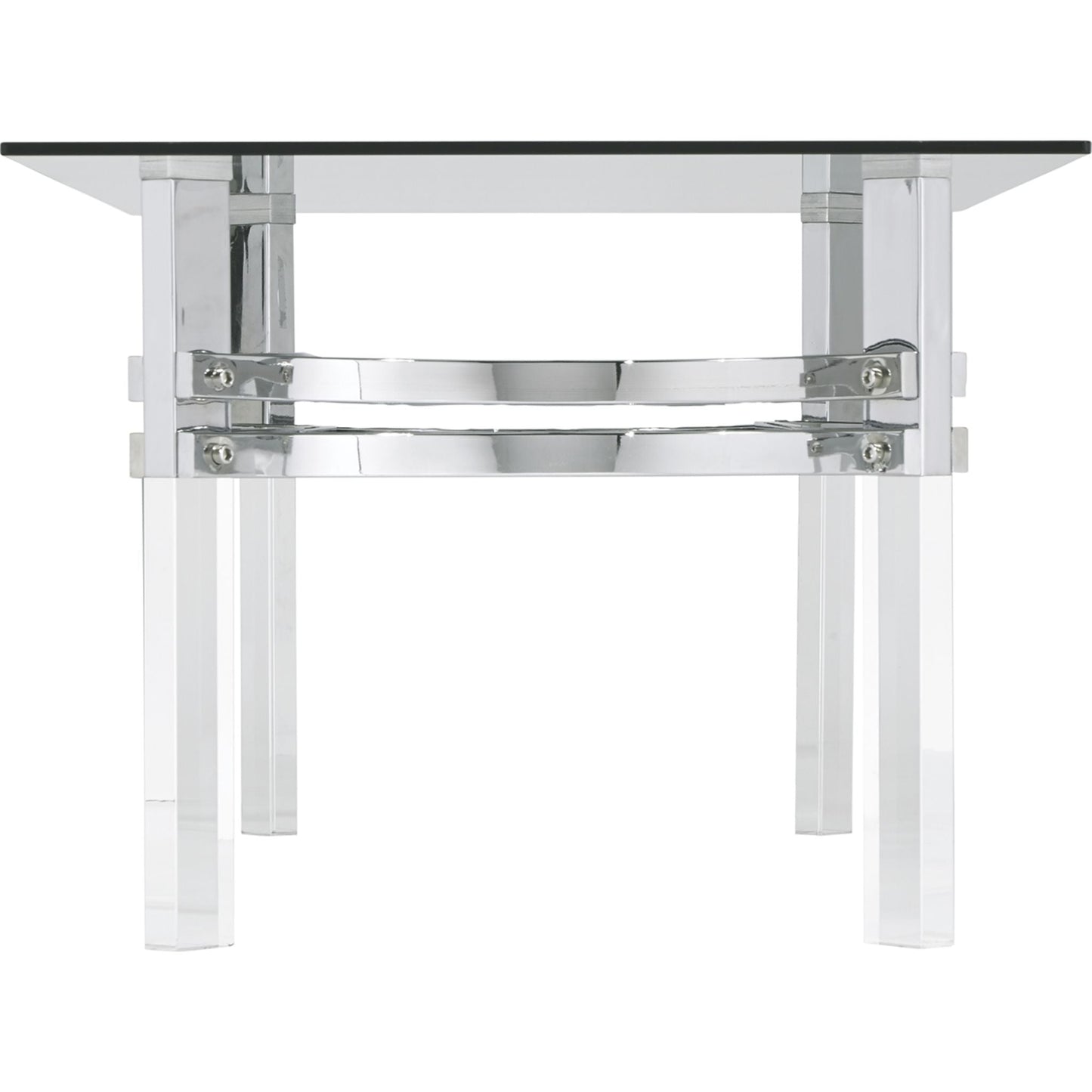 Table basse Braddoni - Finition chromée