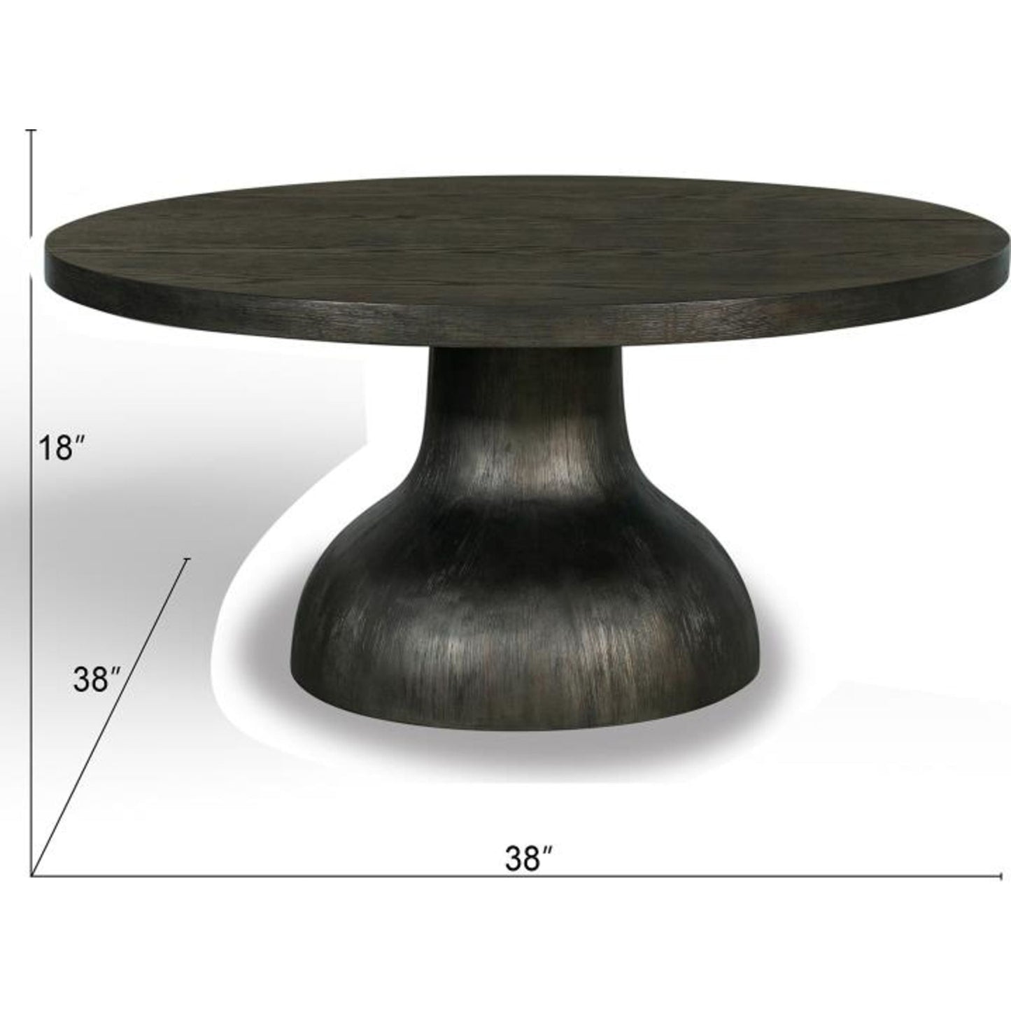Table basse Bosley - Grain de café