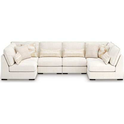 Canapé modulable Donelson Creek 6 pièces - Vanille