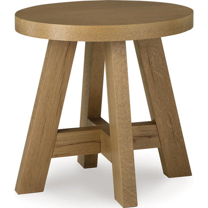 Table d'appoint Brinstead - Marron clair