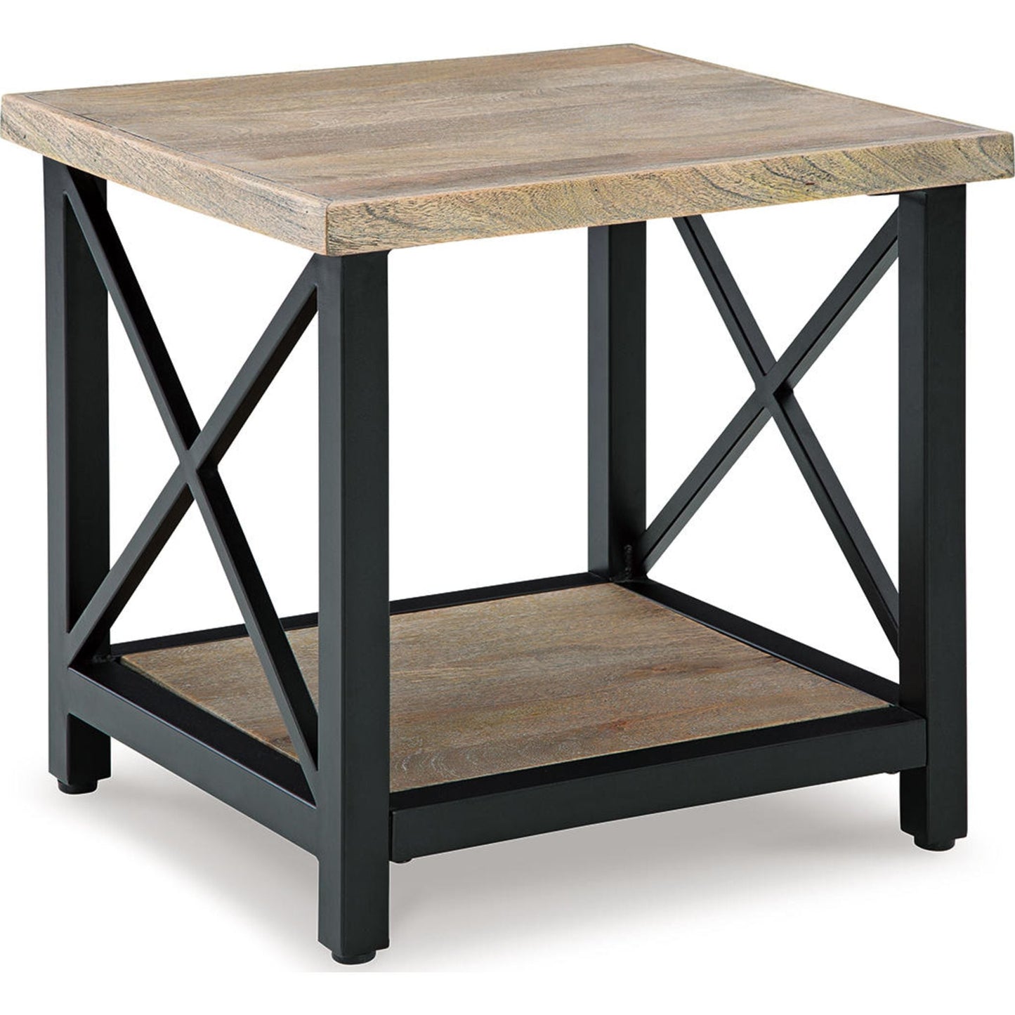 Table d'appoint Bristenfort - Marron/Noir