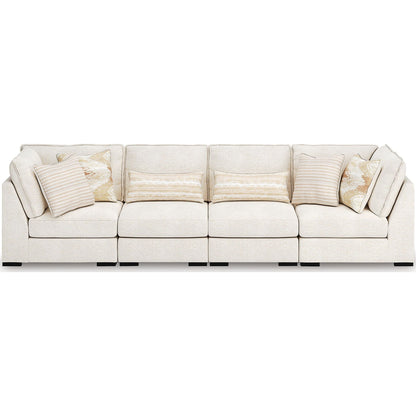 Canapé modulable Donelson Creek 4 pièces - Vanille