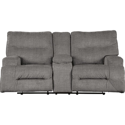 Canapé inclinable Coombs avec console - Anthracite