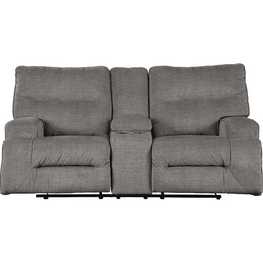 Canapé inclinable Coombs avec console - Anthracite