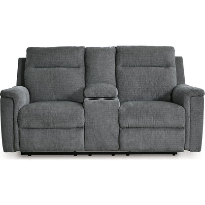 Causeuse inclinable électrique Barnsana avec console