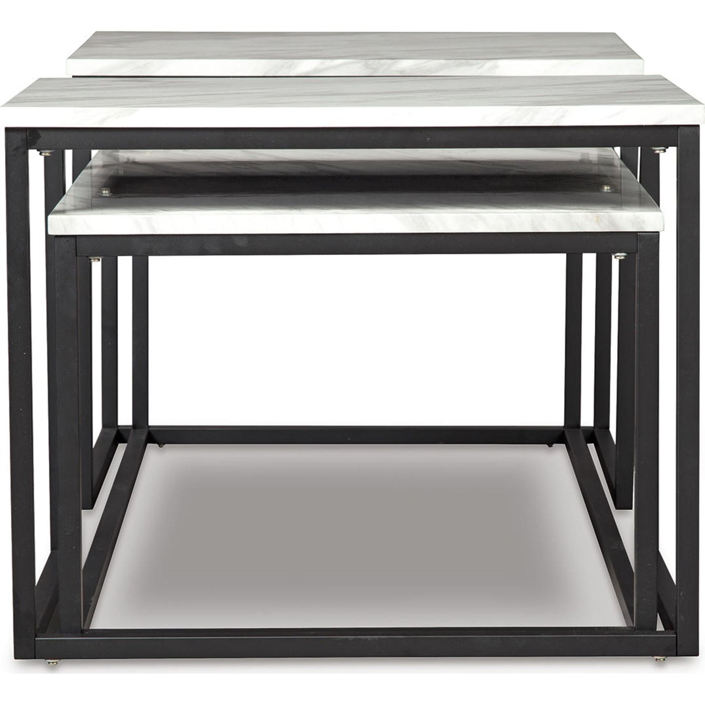 Lot de 3 tables Donnesta - Blanc