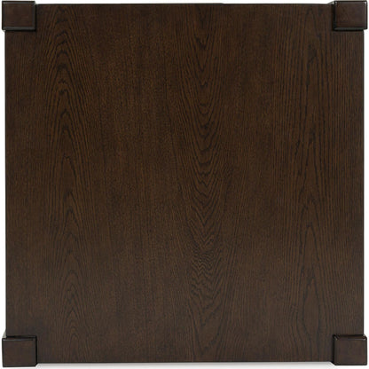 Table d'appoint Breckington - Marron foncé