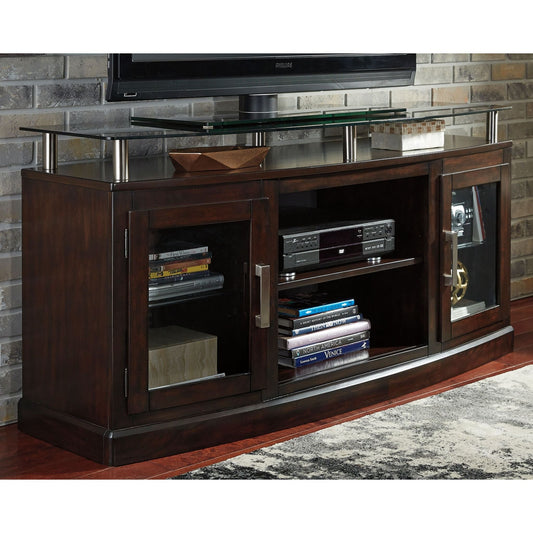 Meuble TV Chanceen - Marron foncé