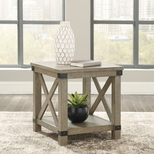 Table d'appoint Aldwin - Gris