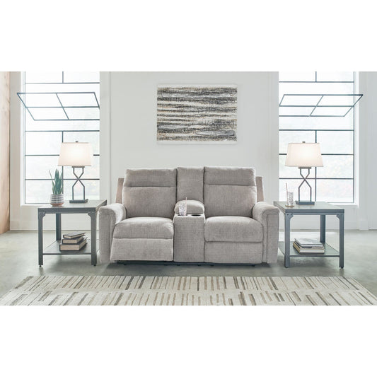 Causeuse inclinable électrique Barnsana avec console