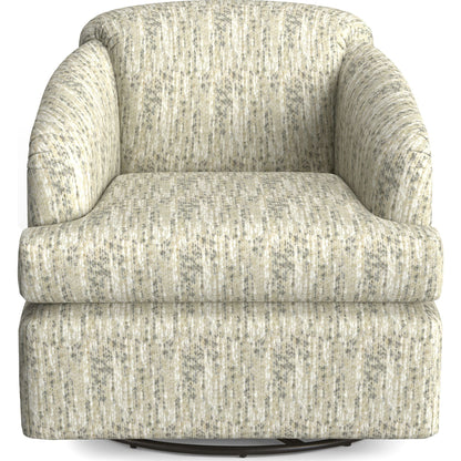 Fauteuil d'appoint pivotant Cass - Opale