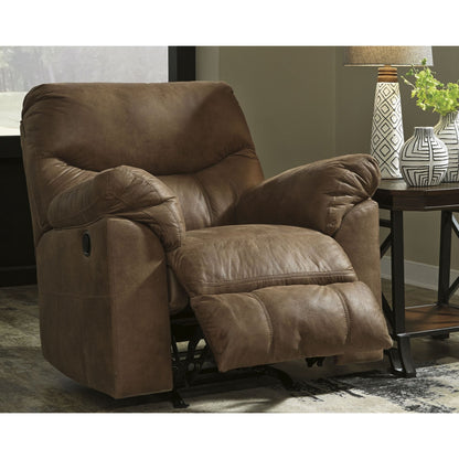 Fauteuil berçant et inclinable Boxberg - écorce