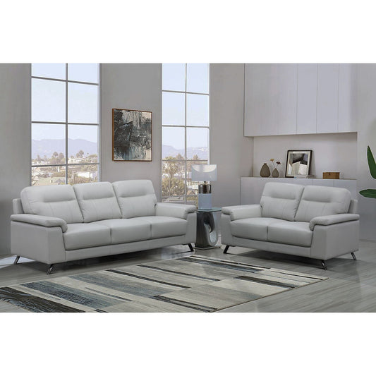 Causeuse Bellmar - Gris argenté