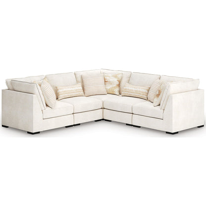 Canapé modulable Donelson Creek 5 pièces - Vanille