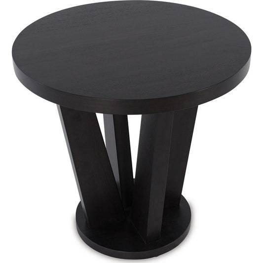 Table d'appoint Chasinfield - Marron foncé