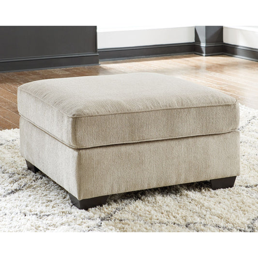Pouf d'appoint surdimensionné Decelle - Mastic