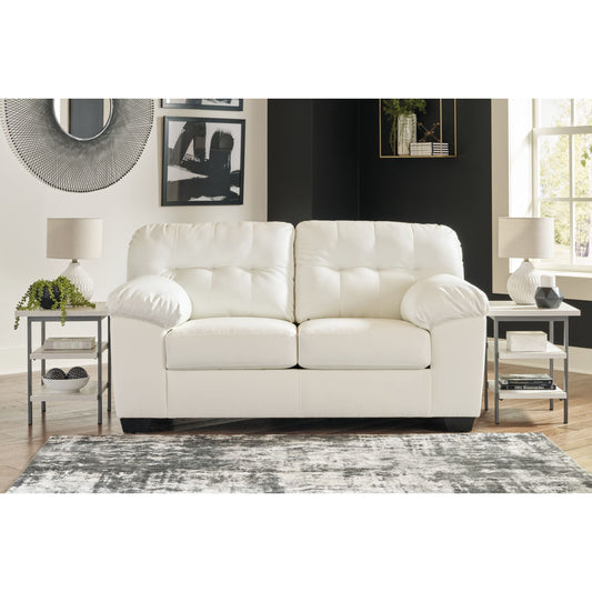 Causeuse Donlen - Blanc