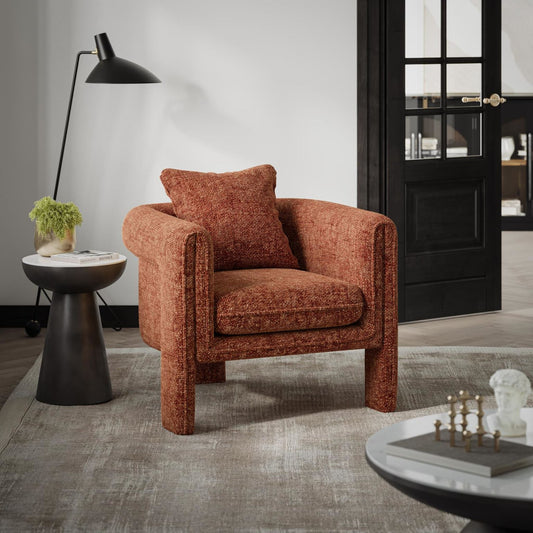 Fauteuil d'appoint Adley - Grenat