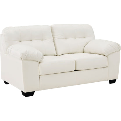 Causeuse Donlen - Blanc