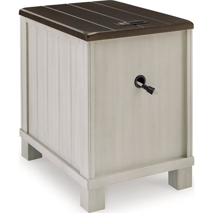 Table d'appoint Darborn - Gris/Marron
