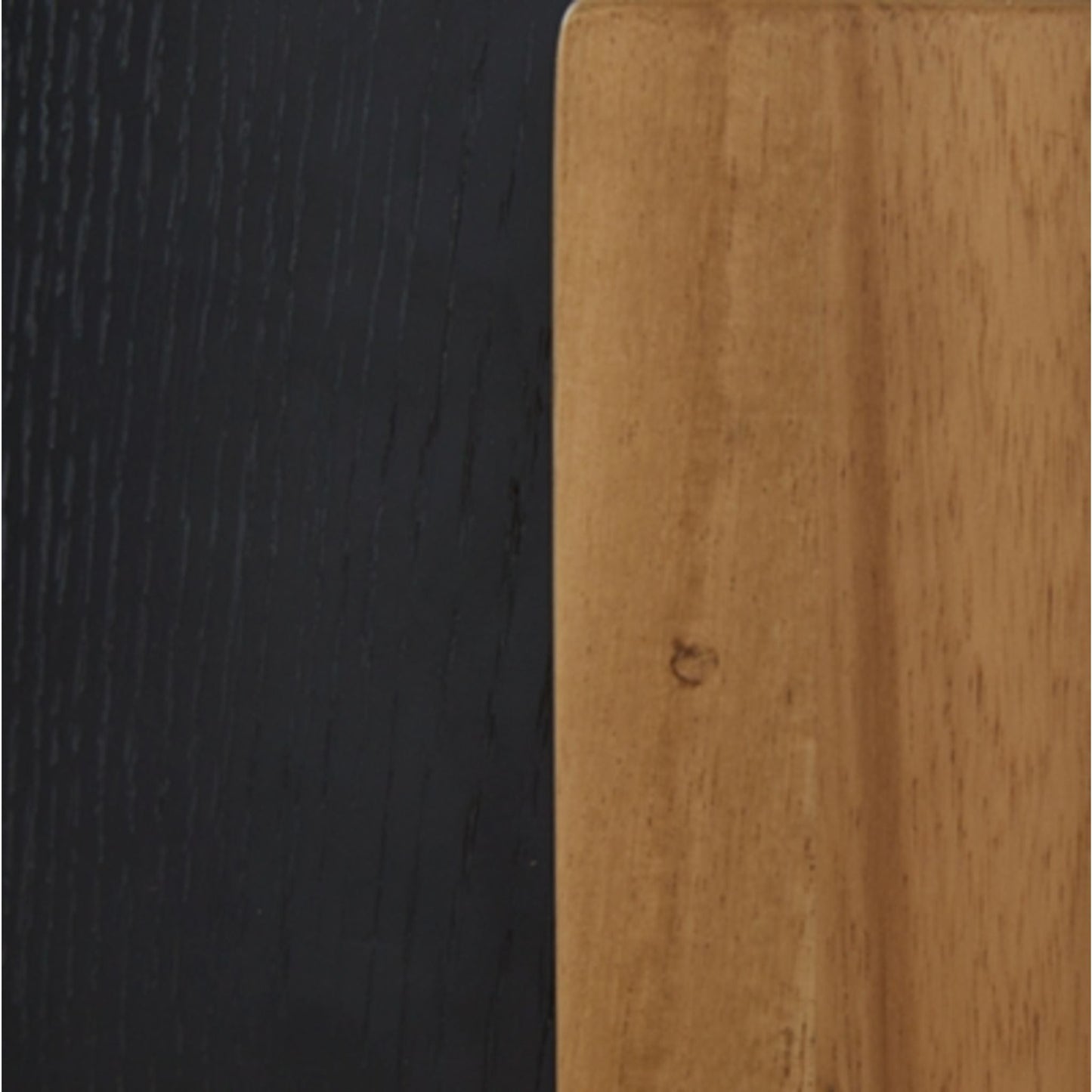 Lot de 2 tables Breenmore - Noir/Naturel