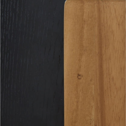Lot de 2 tables Breenmore - Noir/Naturel