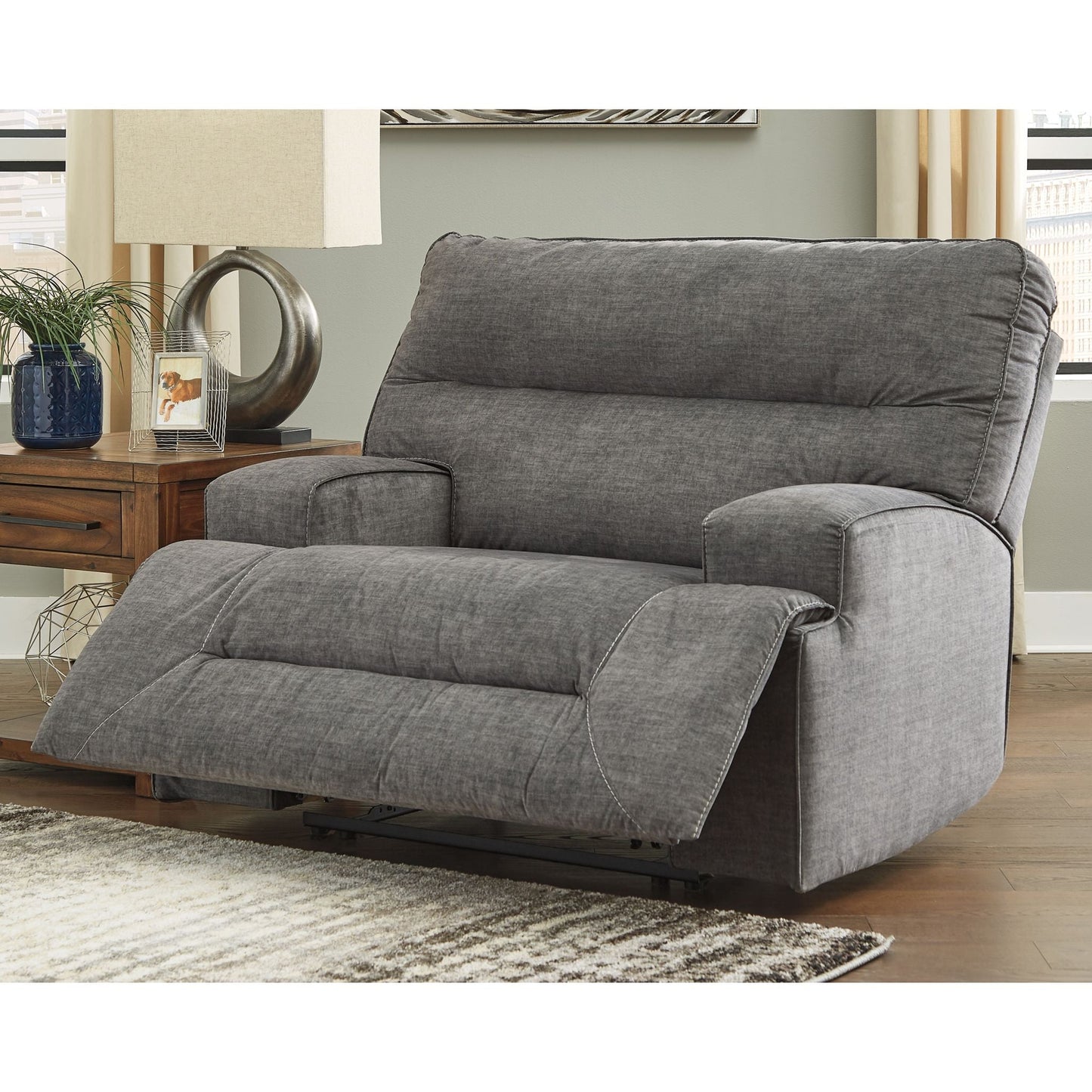 Fauteuil inclinable Coombs à siège large - Anthracite