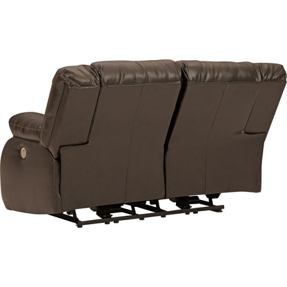 Causeuse inclinable électrique Denoron - Chocolat