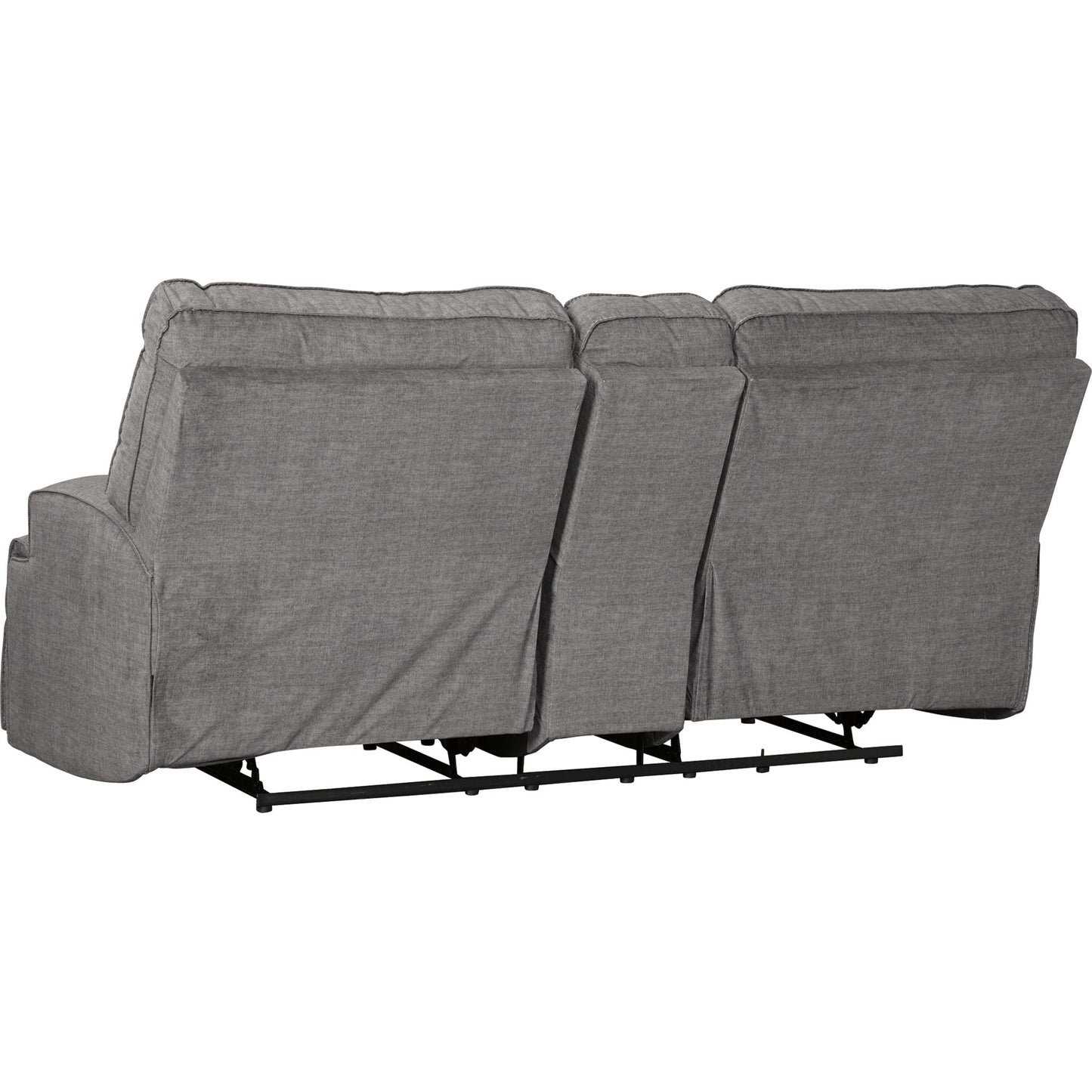 Causeuse inclinable électrique Coombs avec console - Anthracite
