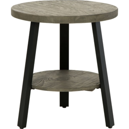 Table d'appoint Brennegan - Gris/Noir