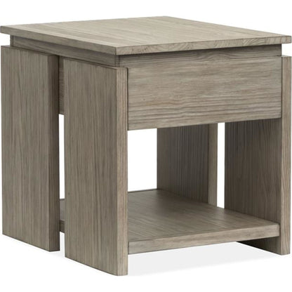 Table d'appoint Conrad - Gris Stone Harbour