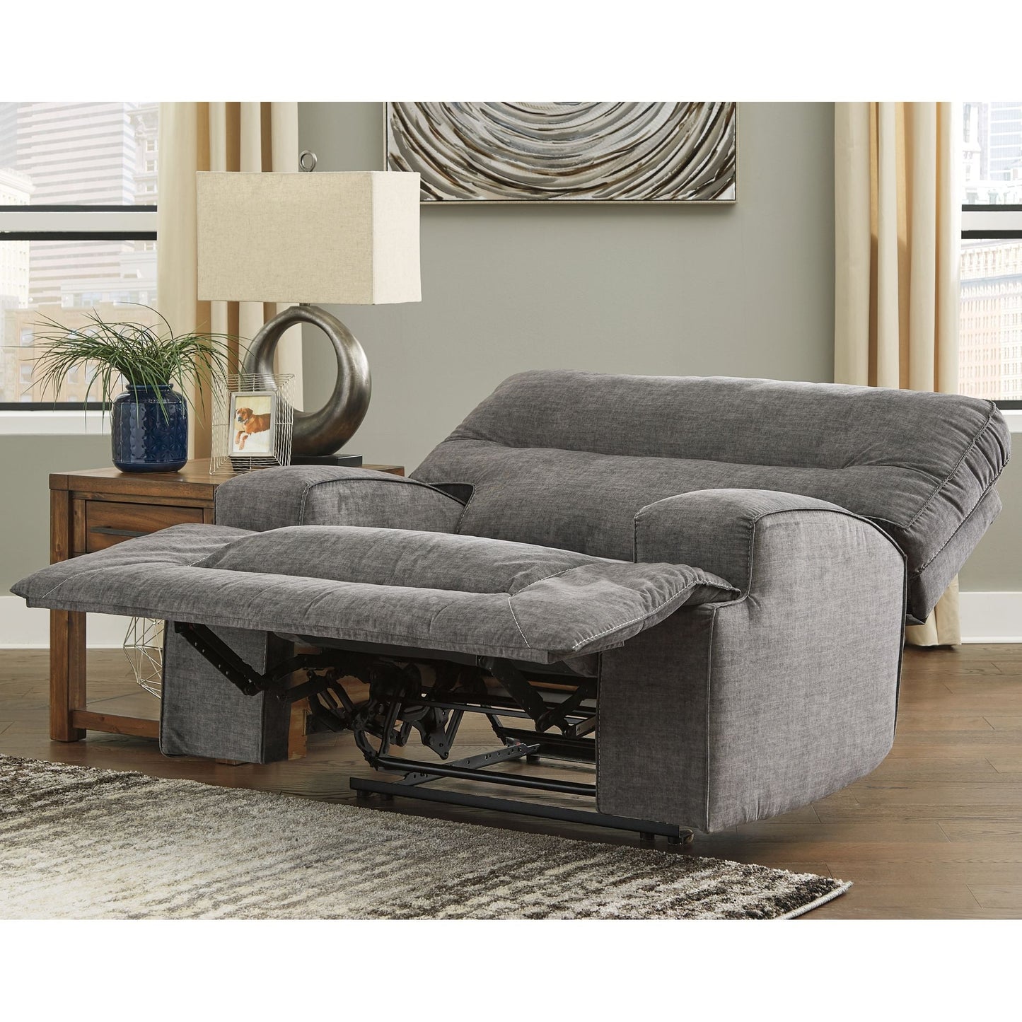 Fauteuil inclinable Coombs à siège large - Anthracite