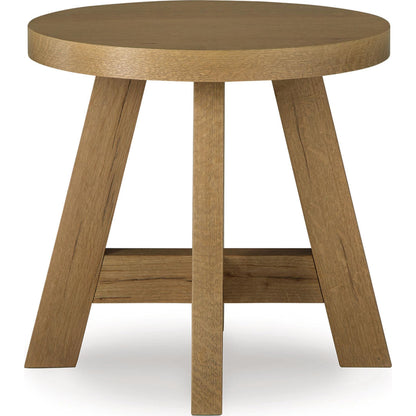 Table d'appoint Brinstead - Marron clair
