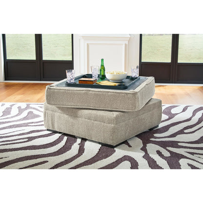 Pouf de rangement Calnita - Sisal