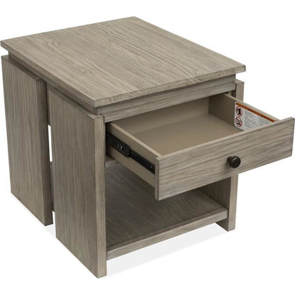 Table d'appoint Conrad - Gris Stone Harbour
